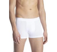 Calida Cotton Code Boxer, Bianco (Weiss 001), Large Uomo