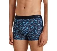 Calida Cotton Code Design New Boxer con Elastico in Vita da Uomo, Danube Blue, 58-60