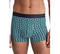 CALIDA Cotton Code Design New Boxer con Elastico in Vita da Uomo, Philo Green, 46-48