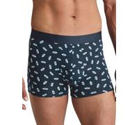 CALIDA Cotton Code Design New Boxer con Elastico in Vita da Uomo, Verde Pond, 56