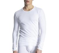 Calida Cotton Code T-Shirt, Bianco (Weiss 001), Large Uomo