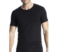 Calida Cotton Code T-Shirt, Nero (Schwarz 992), Small Uomo