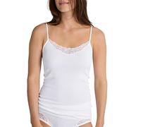CALIDA Cotton Desire T-Shirt, Bianco, 46-48 Donna