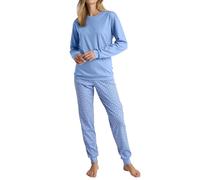 CALIDA Daylight Dreams Set di Pigiama, Ortensia Blu, 48-50 Donna