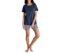 CALIDA Daylight Dreams Set di Pigiama, Peacoat Blue, 36-38 Donna