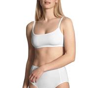 Calida Eco Senso Reggiseno, Opaco, Bianco, S Donna