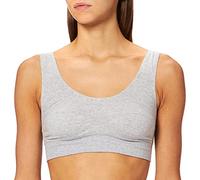 Calida Elastic 2138 Bustino Donna, Grigio (stein meliert 096), 40/42 (Taglia Produttore: S)