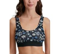 CALIDA Elastic Trend Reggiseno, Nero con Stampe, 48-50 Donna