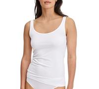 CALIDA Essential Cotton T-Shirt, Bianco, 46-48 Donna