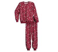 CALIDA Family & Friends Set di Pigiama, Rosso Intenso, 128-134 Bambine e Ragazze