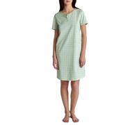 CALIDA Flower Nights Maglia Lunga da Notte, Verde Suave, Taglia Unica Donna