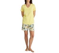 CALIDA Fruity Dreams Set di Pigiama, Oscurante, Ananas, 36-38 Donna