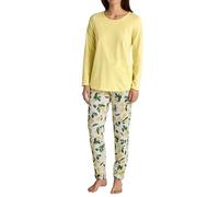 CALIDA Fruity Dreams Set di Pigiama, Oscurante, Ananas, 36-38 Donna