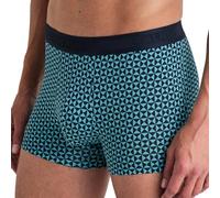 CALIDA Grafic Cotton Boxer a Pantaloncino, Blu Acceso, 54 Uomo