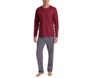 Calida Impronta Relax Set di Pigiama, Rosso-Mars Red, 56 Uomo