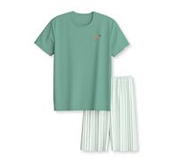 CALIDA Kids Set di Pigiama, Creme De Menthe, 128-134 Bambini e Ragazzi