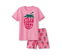 CALIDA Kids Set di Pigiama, Oscurante, Begonia Rosa, 140-146 Bambine e Ragazze