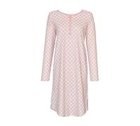 CALIDA Lovely Nights-Camicia da Notte a Maniche Lunghe Parte Superiore del Pigiama, Rose Bud, 44-46 Donna