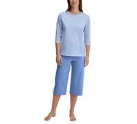 CALIDA Lovely Nights Set di Pigiama, Ortensia Blu, 36-38 Donna