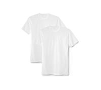 Calida Natural Benefit T-Shirt, Bianco (Weiss 001), Small Uomo