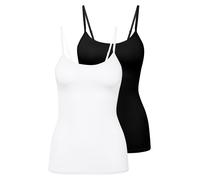 CALIDA Maglietta intima nero / bianco Donna CALIDA S