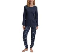 CALIDA Midnight Dreams Set di Pigiama, Peacoat Blue, 40-42 Donna