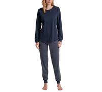 CALIDA Midnight Dreams Set di Pigiama, Peacoat Blue, 48-50 Donna