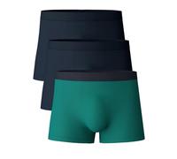 CALIDA Natural Benefit Boxer a Pantaloncino, Verde Pond, 52-54 Uomo