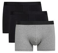 CALIDA Benefit Naturale Boxer a Pantaloncino, Nero, S Uomo