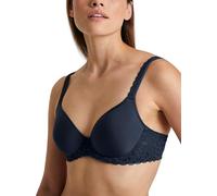 CALIDA Natural Comfort Lace Reggiseno, Opaque, Dark Blue, 2D Donna