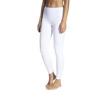 Calida Natural Comfort, Slip Donna, Bianco (Weiss 001), 46 (Taglia Produttore: Small)