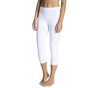 Calida Natural Comfort, Slip Donna, Bianco (Weiss 001), 50 (Taglia Produttore: Medium)