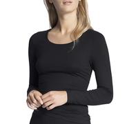 Calida Natural Comfort Vestaglia, Nero (Schwarz 992), 38 (Taglia Produttore: XX-Small) Donna