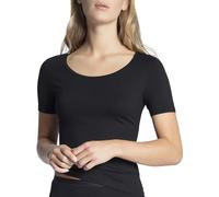 Calida Natural Comfort Vestaglia, Nero (Schwarz 992), 42 (Taglia Produttore: X-Small) Donna