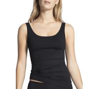 Calida Natural Comfort Vestaglia, Nero (Schwarz 992), 46 (Taglia Produttore: Small) Donna
