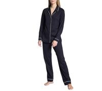 Calida Night Lovers Set di Pigiama, Lapis Blu Scuro, M Donna