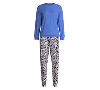 Calida - Pigiama con polsini - - Nightwear & Lounge - Donna - Blu - S