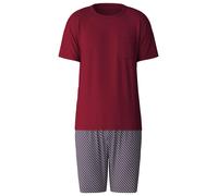 CALIDA Pigiama corto 'Relax Imprint' rosso vino Uomo - Abbigliamento - Intimo - Pigiami CALIDA L