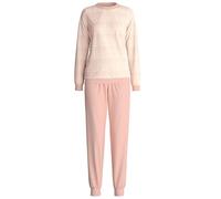 CALIDA Pigiama da Donna con Polsini, Pearl Blush, 44-46