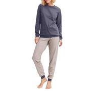 CALIDA Pigiama da Donna Graphic Nights, Graystone, 48-50