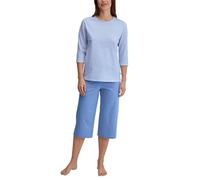 CALIDA Pigiama Donna 3/4, Ortensia Blu, 52-54