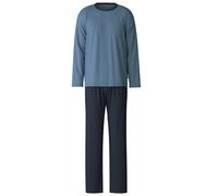 CALIDA Relax Essentials Set di Pigiama, Oscurante, Coronet Blue, 52-54 Uomo