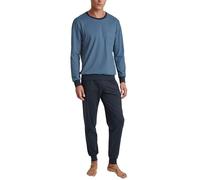 CALIDA Relax Essentials Set di Pigiama, Coronet Blue, 60 Uomo