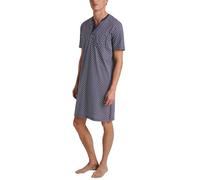 CALIDA Relax Imprint Maglia Lunga da Notte, Rosso-Mars Red, 56 Uomo
