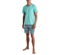 CALIDA Relax Imprint Set di Pigiama, Oscurante, Acqua ossigenata, 46-48 Uomo