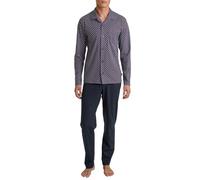 CALIDA Relax Imprint Set di Pigiama, Rosso-Mars Red, 52-54 Uomo