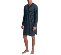 Calida Relax Streamline Maglia Lunga da Notte, Blu Zaffiro, 62 Uomo