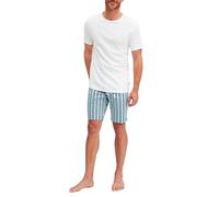 CALIDA Relax Streamline Set di Pigiama, Bianco, 46-48 Uomo