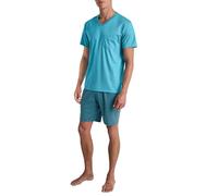 CALIDA Relax Streamline Set di Pigiama, Blu Acceso, 58-60 Uomo