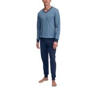 Calida Relax Streamline Set di Pigiama, Blu (Insignia Blue), 52-54 Uomo